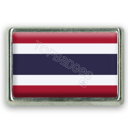 Pins rectangle : Drapeau Thaïlande