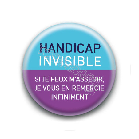 Badge : Handicap invisible