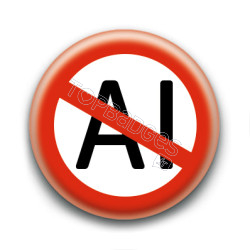 Badge : No AI, non à l'IA