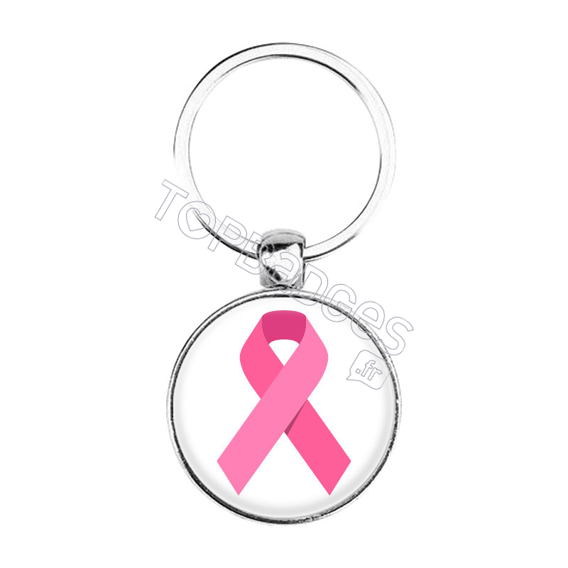 Porte-clés : Octobre rose