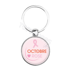 Porte-clés : Octobre rose
