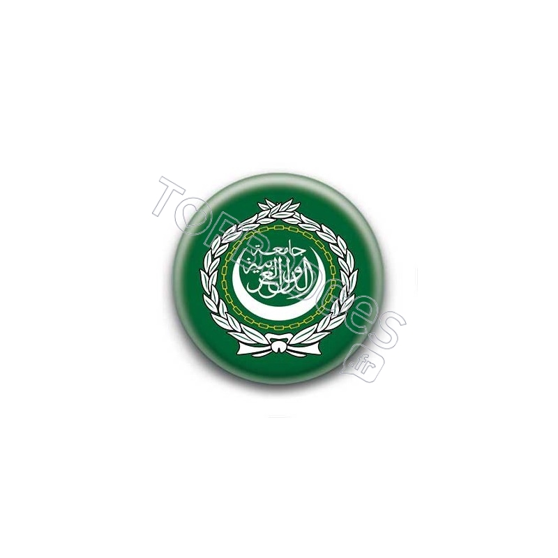 Badge Drapeau Ligue Arabe