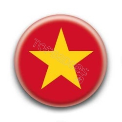 Badge Drapeau du Vietnam
