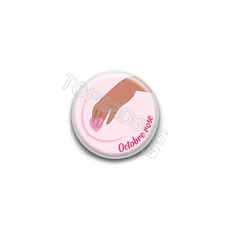 Badge : Octobre Rose