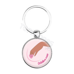 Porte-clés : Octobre rose