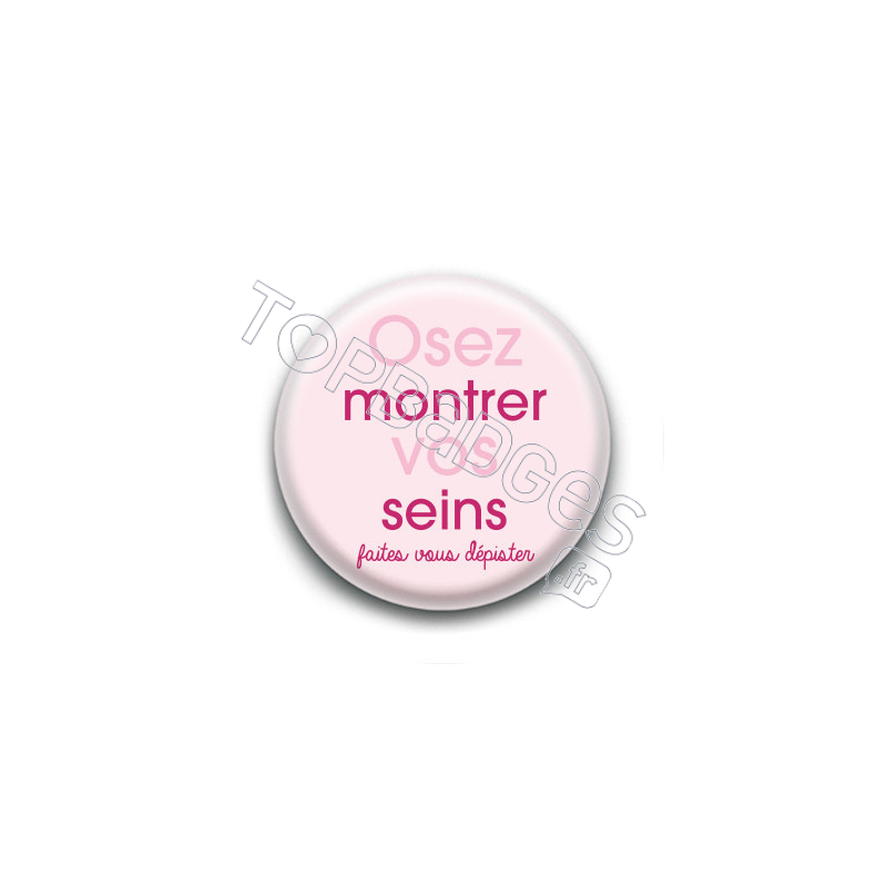 Badge : Osez montrer vos seins