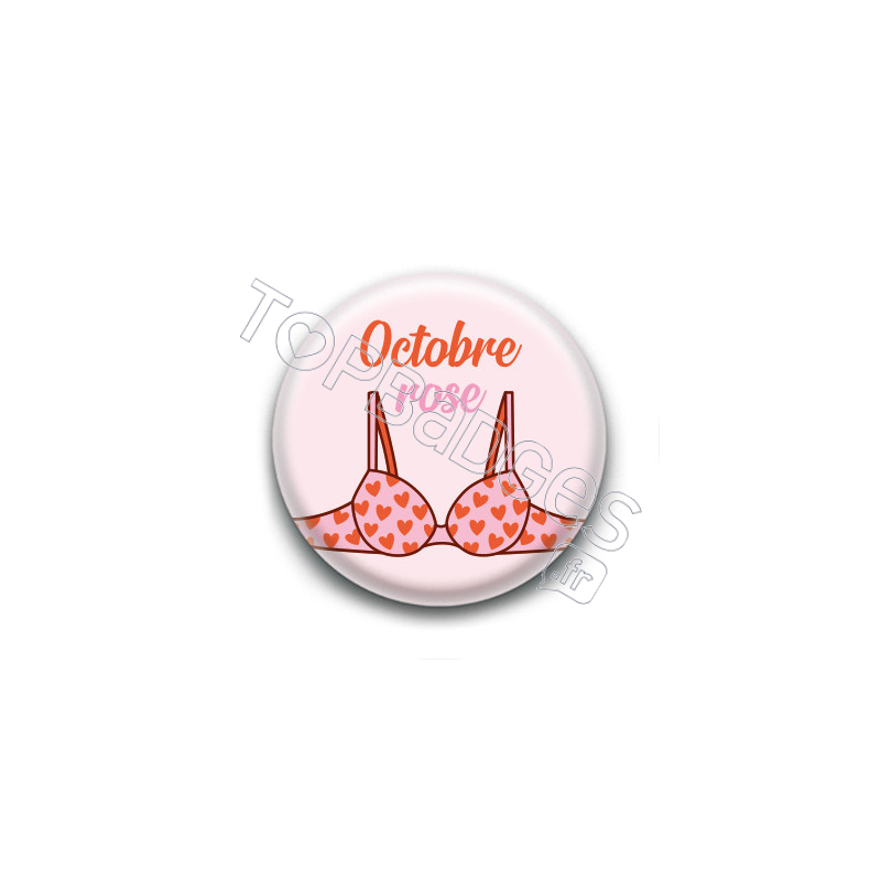 Badge : Octobre rose