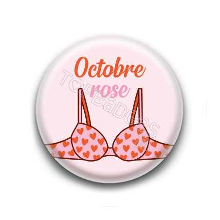 Badge : Octobre rose