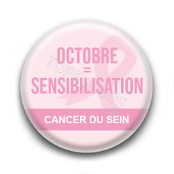 Badge : Octobre sensibilisation