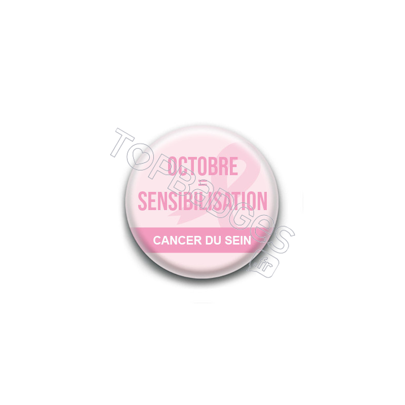 Badge : Octobre sensibilisation