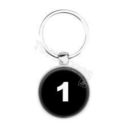 Porte-clés : Numéro 1