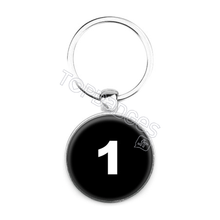 Porte-clés : Numéro 1
