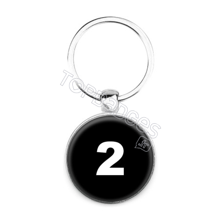 Porte-clés : Numéro 2
