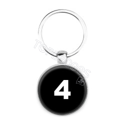 Porte-clés : Numéro 4