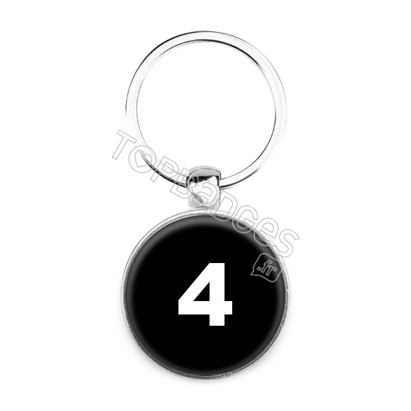 Porte-clés : Numéro 4