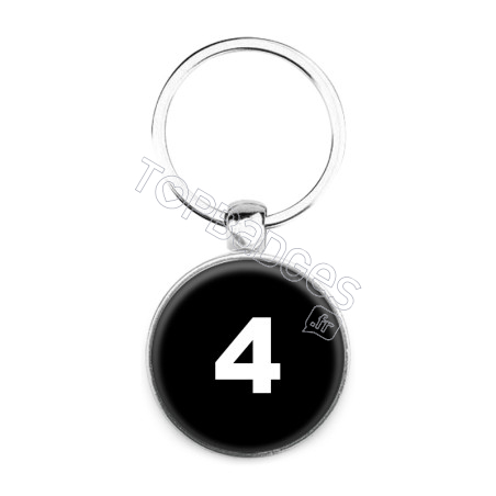 Porte-clés : Numéro 4