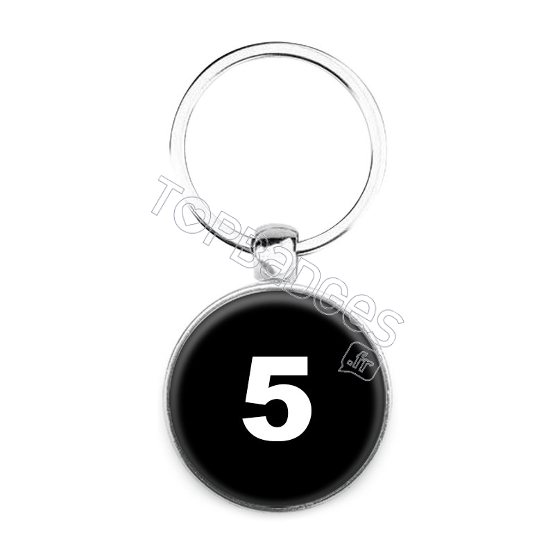 Porte-clés : Numéro 5