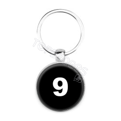 Porte-clés : Numéro 9