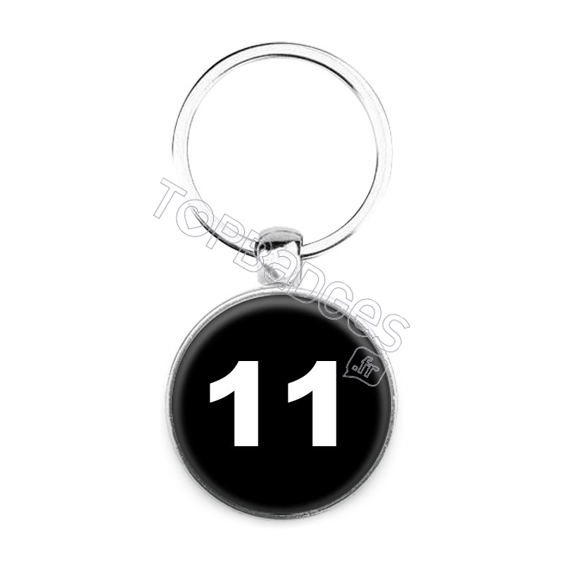 Porte-clés : Numéro 11