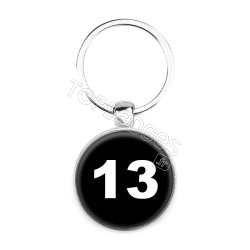 Porte-clés : Numéro 13