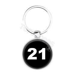 Porte-clés : Numéro 21