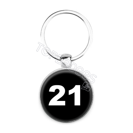 Porte-clés : Numéro 21
