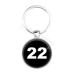 Porte-clés : Numéro 22