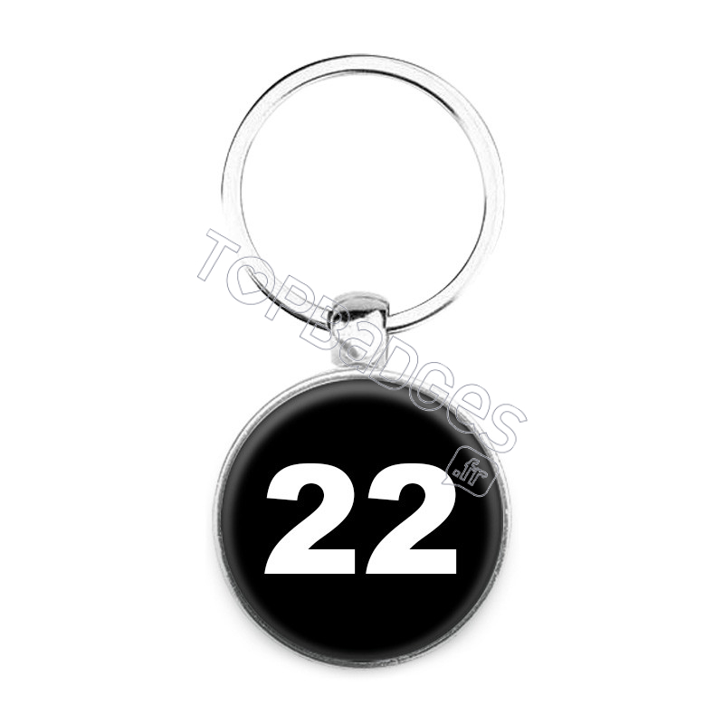 Porte-clés : Numéro 22