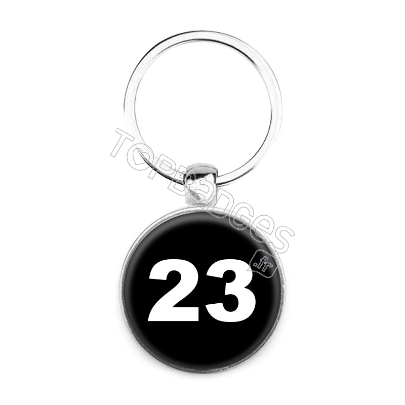Porte-clés : Numéro 23