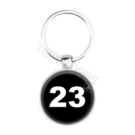 Porte-clés : Numéro 23