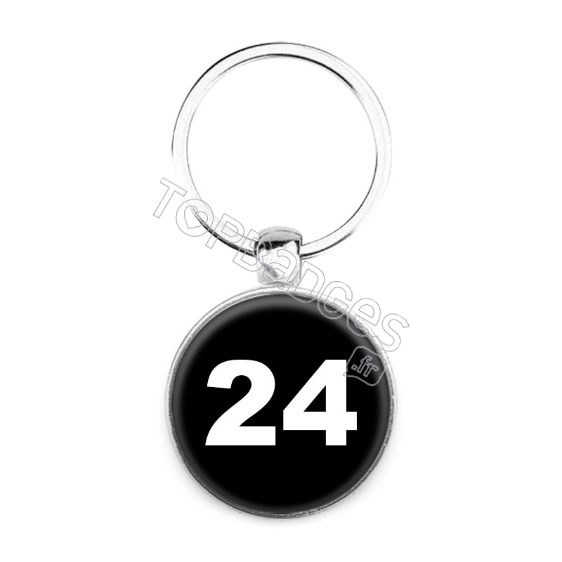 Porte-clés : Numéro 24