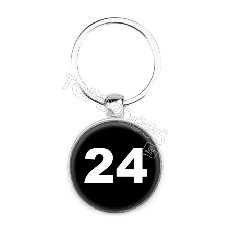 Porte-clés : Numéro 24