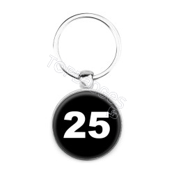 Porte-clés : Numéro 25