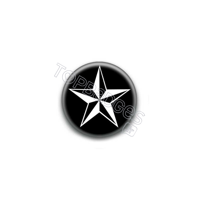Badge Hardcore Star