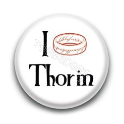 Badge I love Thorin