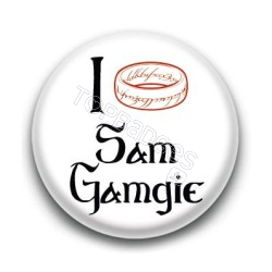 Badge I love Sam Gamgie