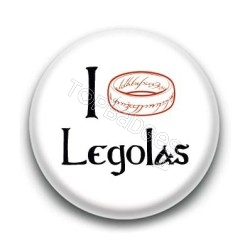 Badge I love Legolas