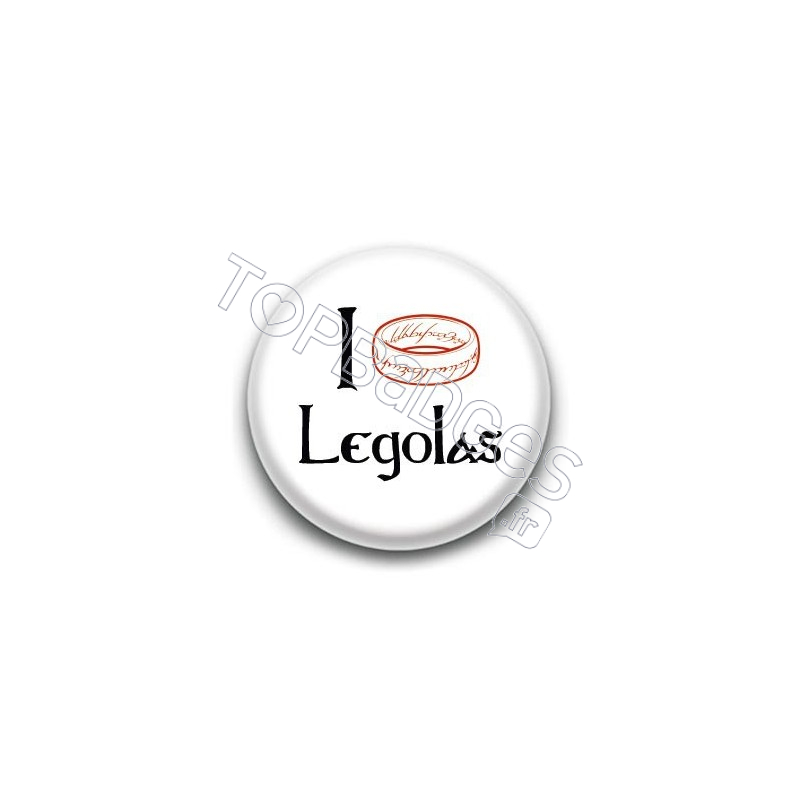 Badge I love Legolas