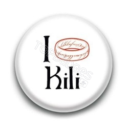 Badge I love Kili
