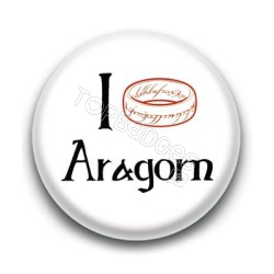 Badge I love Aragorn