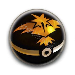 Badge Pokeball Equipe Jaune Instinct