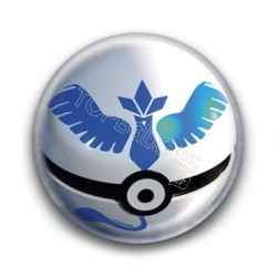 Badge Pokeball Equipe Bleue Sagesse