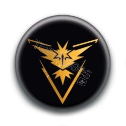 Badge Equipe Jaune Instinct (Pokemon Electrique)