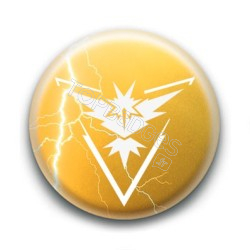 Badge Equipe Jaune Instinct (Fond Electrique)