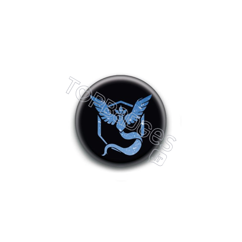 Badge Equipe Bleue Sagesse (Pokemon Glace)