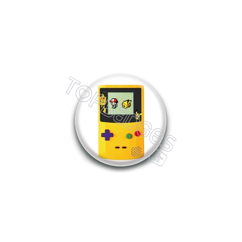 Badge GameBoy Edition Jaune