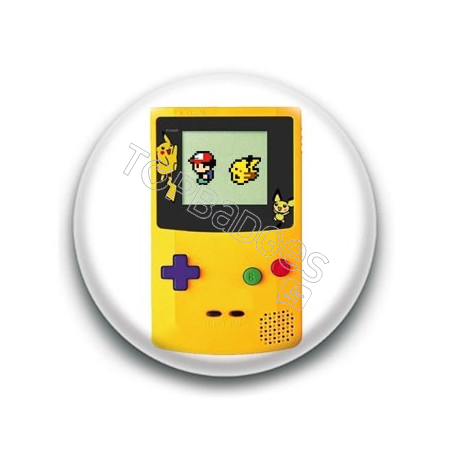 Badge GameBoy Edition Jaune