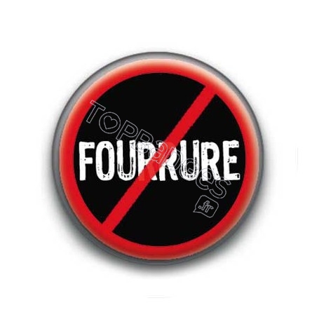 Badge Anti Fourrure