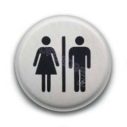 Badge Woman & Man