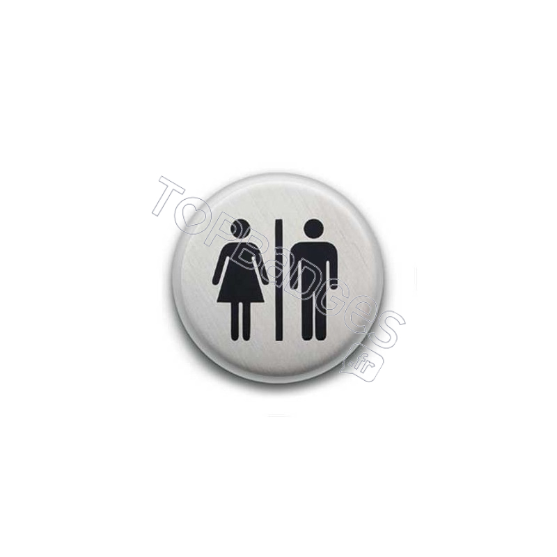 Badge Woman & Man